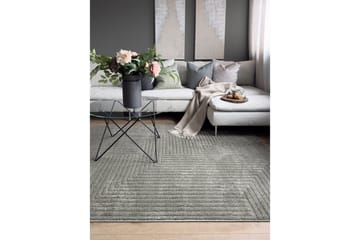 Maskinvevd teppe Bella Modern - 160x230 cm - Tekstiler & tepper - Teppe & matte - Moderne matte - Friezematte