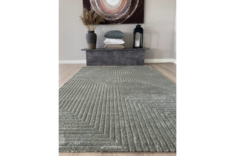 Maskinvevd teppe Bella Modern - 160x230 cm - Tekstiler & tepper - Teppe & matte - Moderne matte - Friezematte