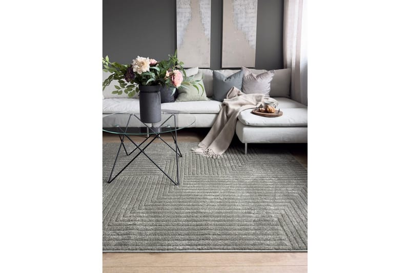 Maskinvevd teppe Bella Modern - 200x290 cm - Tekstiler & tepper - Teppe & matte - Moderne matte - Friezematte