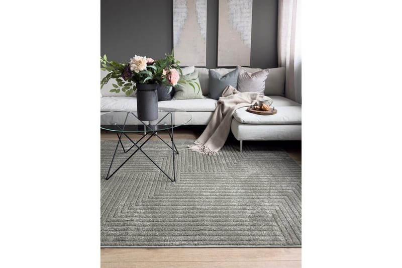 Maskinvevd teppe Bella Modern - 240x340 cm - Tekstiler & tepper - Teppe & matte - Moderne matte - Friezematte