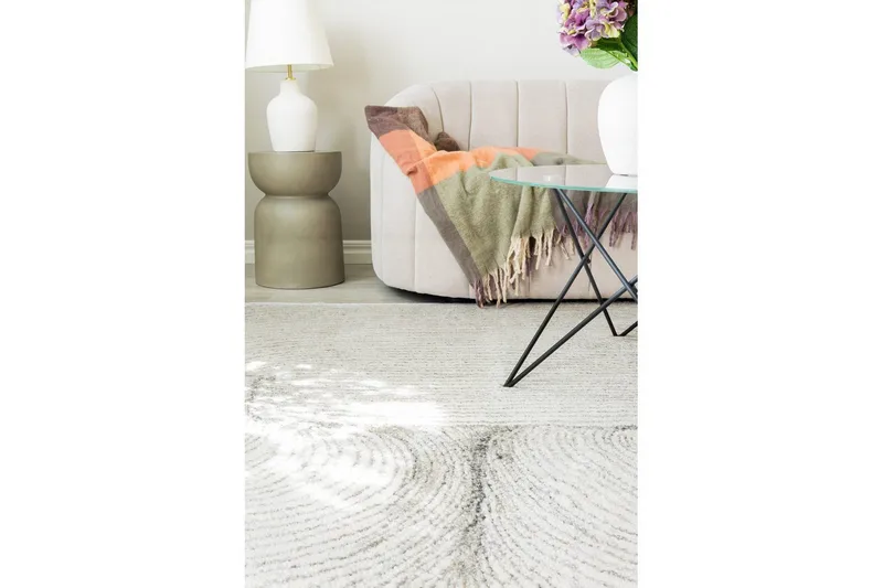 Maskinvevd teppe Bern Modern - 140x200 cm - Tekstiler & tepper - Teppe & matte - Moderne matte - Friezematte