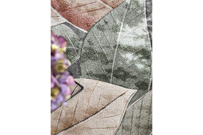 Maskinvevd teppe Brilliance Flower - 140x200 cm - Tekstiler & tepper - Teppe & matte - Moderne matte - Friezematte