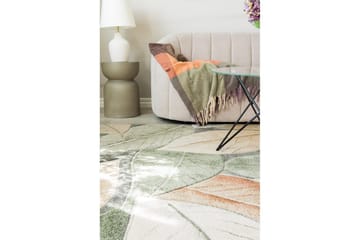 Maskinvevd teppe Brilliance Flower - 140x200 cm - Tekstiler & tepper - Teppe & matte - Moderne matte - Friezematte
