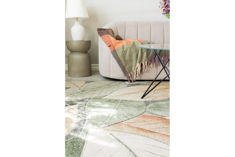 Maskinvevd teppe Brilliance Flower - 140x200 cm - Tekstiler & tepper - Teppe & matte - Moderne matte - Friezematte