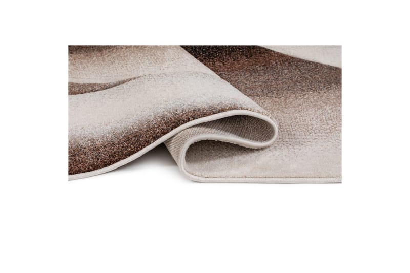 Maskinvevd teppe Brilliance Modern - 160x230 cm, Mokka - Tekstiler & tepper - Teppe & matte - Moderne matte - Friezematte