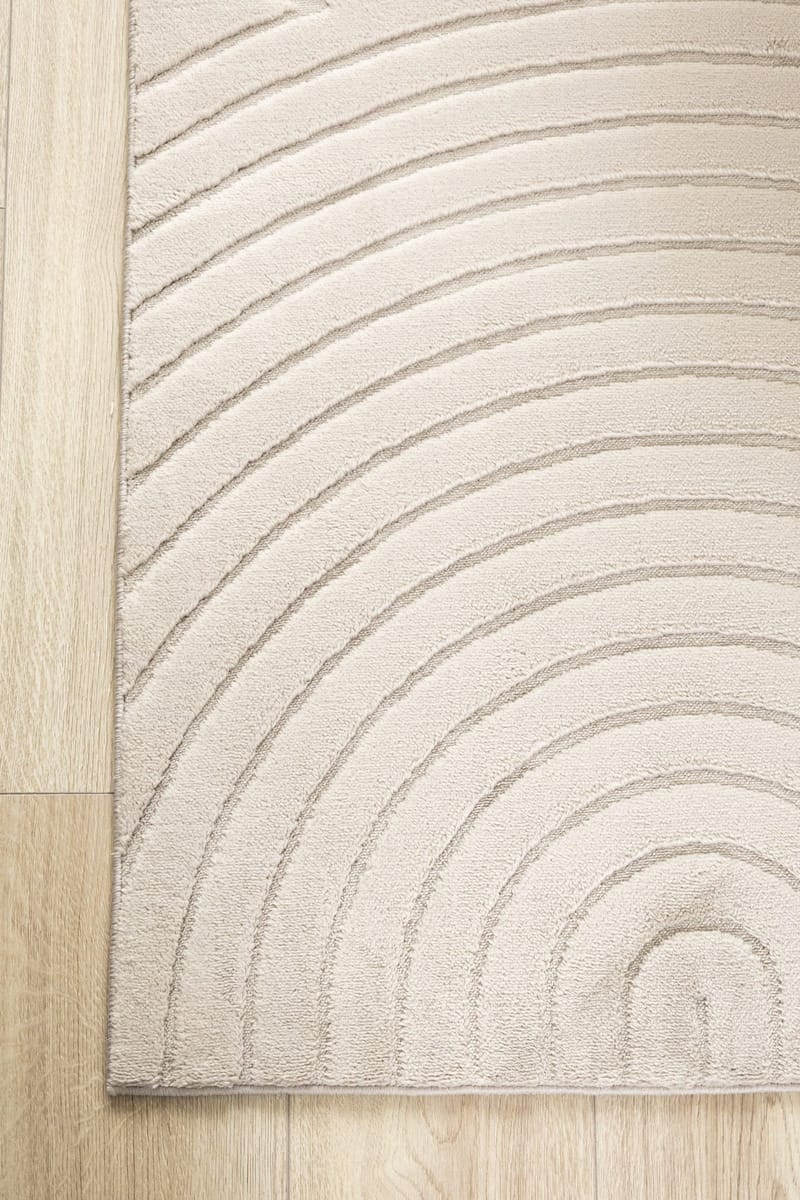 Maskinvevd teppe Cozy Zen 200x290 cm - Grå - Tekstiler & tepper - Teppe & matte - Moderne matte - Wiltontepper