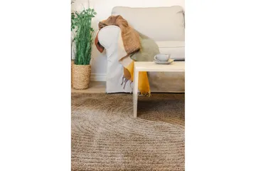 Maskinvevd teppe Genova Harmony - 200x290 cm, Mokka - Tekstiler & tepper - Teppe & matte - Moderne matte - Friezematte
