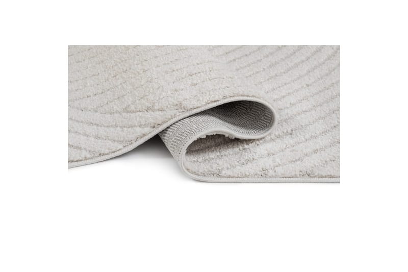 Maskinvevd teppe Genova Harmony - 240x340 cm, Hvit - Tekstiler & tepper - Teppe & matte - Moderne matte - Friezematte