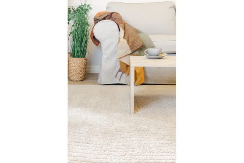 Maskinvevd teppe Genova Harmony - 240x340 cm, Lin - Tekstiler & tepper - Teppe & matte - Moderne matte - Friezematte