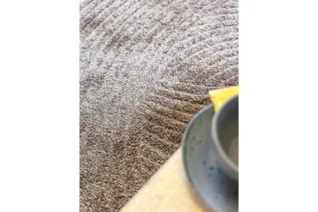 Maskinvevd teppe Genova Harmony - 240x340 cm, Mokka - Tekstiler & tepper - Teppe & matte - Moderne matte - Friezematte