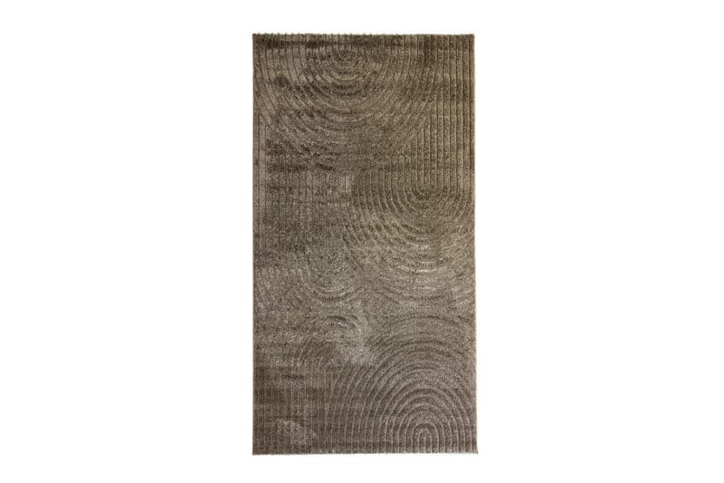 Maskinvevd teppe Genova Zen - 80x250 cm, Mokka - Tekstiler & tepper - Teppe & matte - Moderne matte - Friezematte