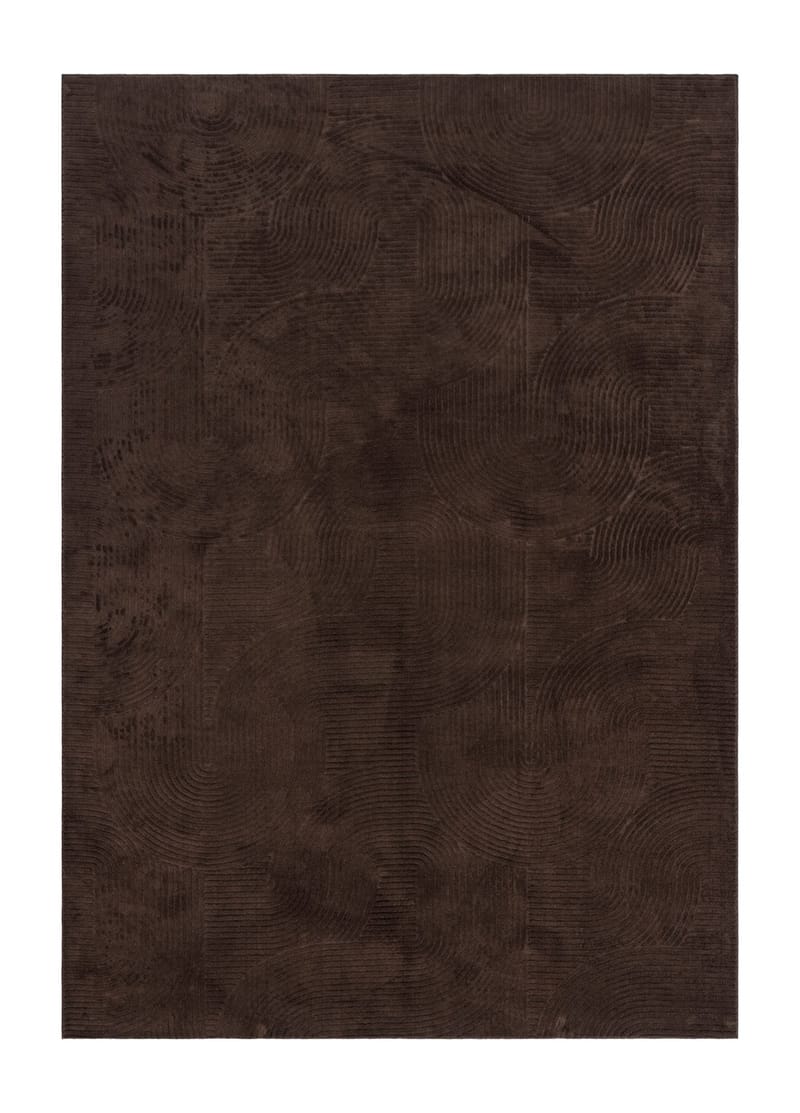 Maskinvevd teppe KM Home Castello Art GANG 80x150 Sjokolade, Sjokolade