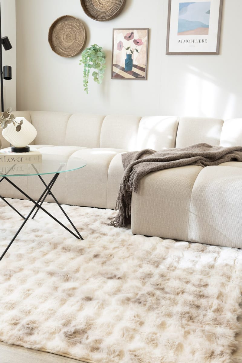 Maskinvevd teppe KM Home Cloud Bubble 200x290 Melange - Melange - Tekstiler & tepper - Teppe & matte - Moderne matte - Ryetepper
