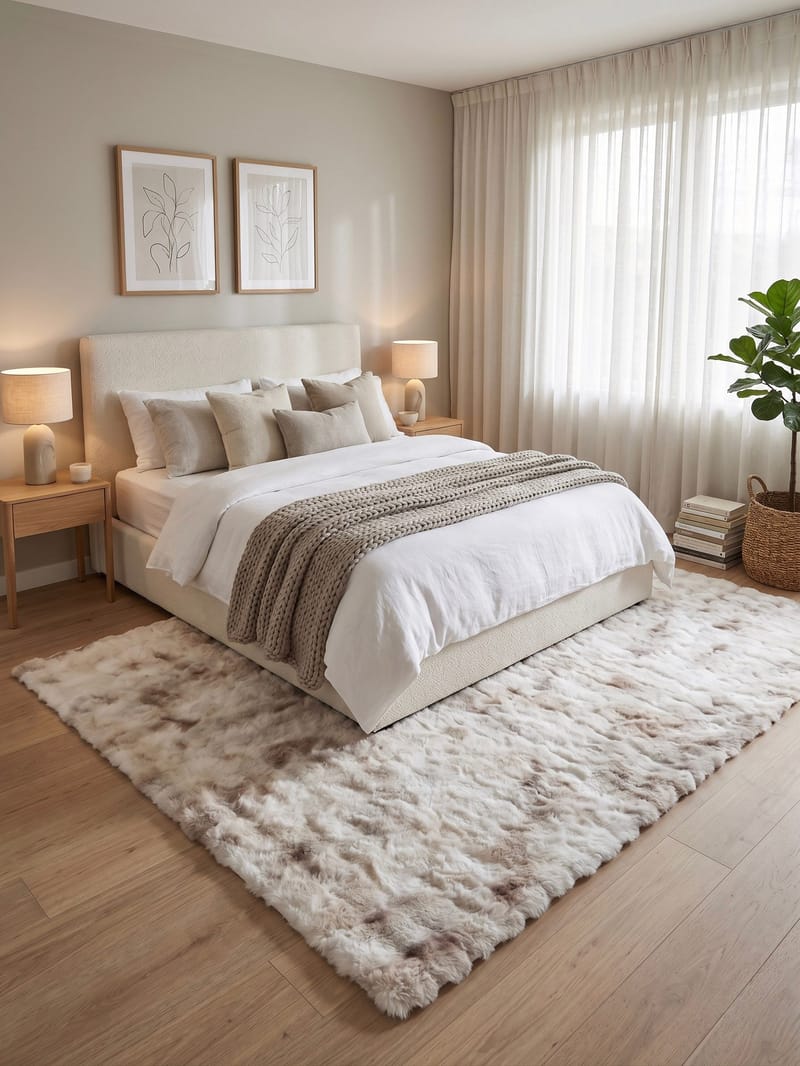 Maskinvevd teppe KM Home Cloud Bubble 200x290 Melange - Melange - Tekstiler & tepper - Teppe & matte - Moderne matte - Ryetepper