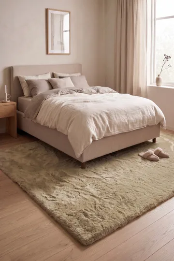 Maskinvevd teppe KM Home Heaven Deluxe 230x330 Olivengrønn - Olivengrønn - Tekstiler & tepper - Teppe & matte - Moderne matte - Wiltontepper