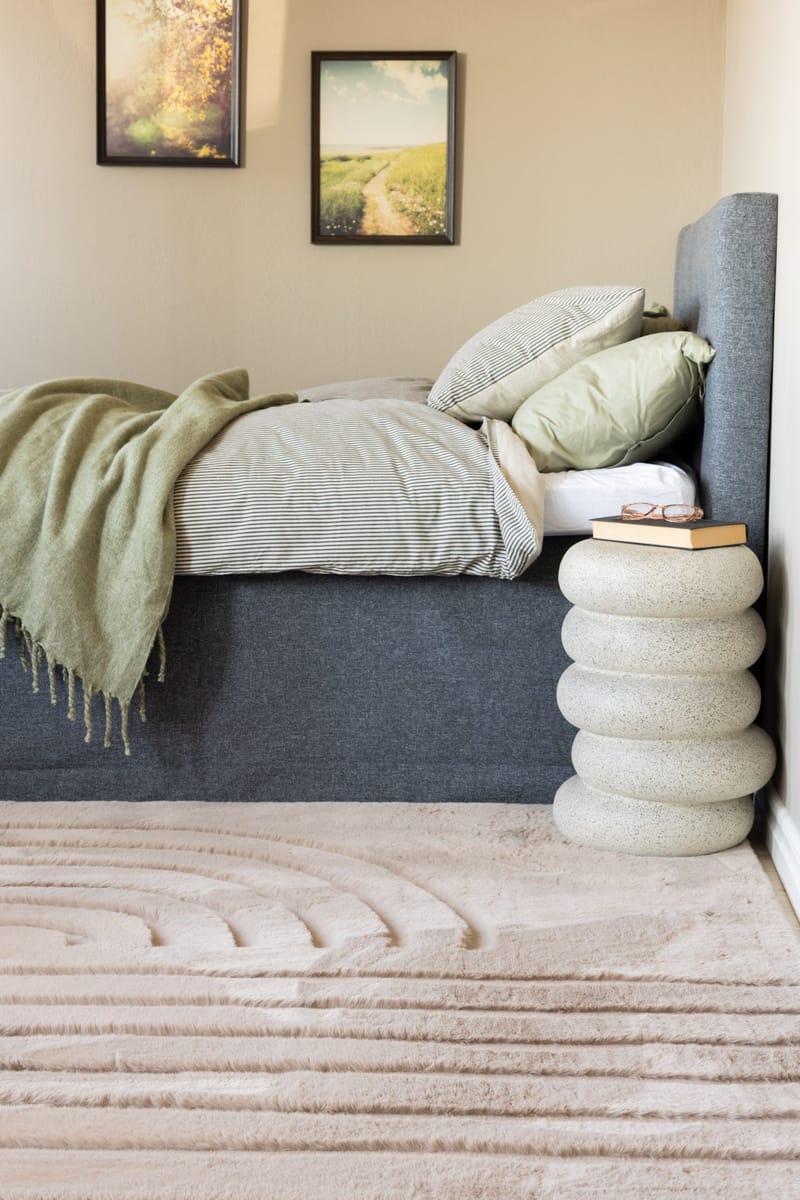 Maskinvevd teppe KM Home Heaven Modern 200x290 Taupe - Taupe - Tekstiler & tepper - Teppe & matte - Moderne matte - Wiltontepper