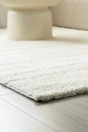 Maskinvevd teppe KM Home Montana Square 200x290 Creme - Creme - Tekstiler & tepper - Teppe & matte - Moderne matte - Wiltontepper