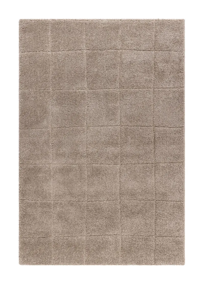Maskinvevd teppe KM Home Montana Square 240x340 Greige, Greige