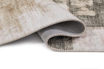 Maskinvevd teppe KM Home Nevada Vintage 160x230 cm Grønn - Grønn - Tekstiler & tepper - Teppe & matte - Moderne matte - Friezematte