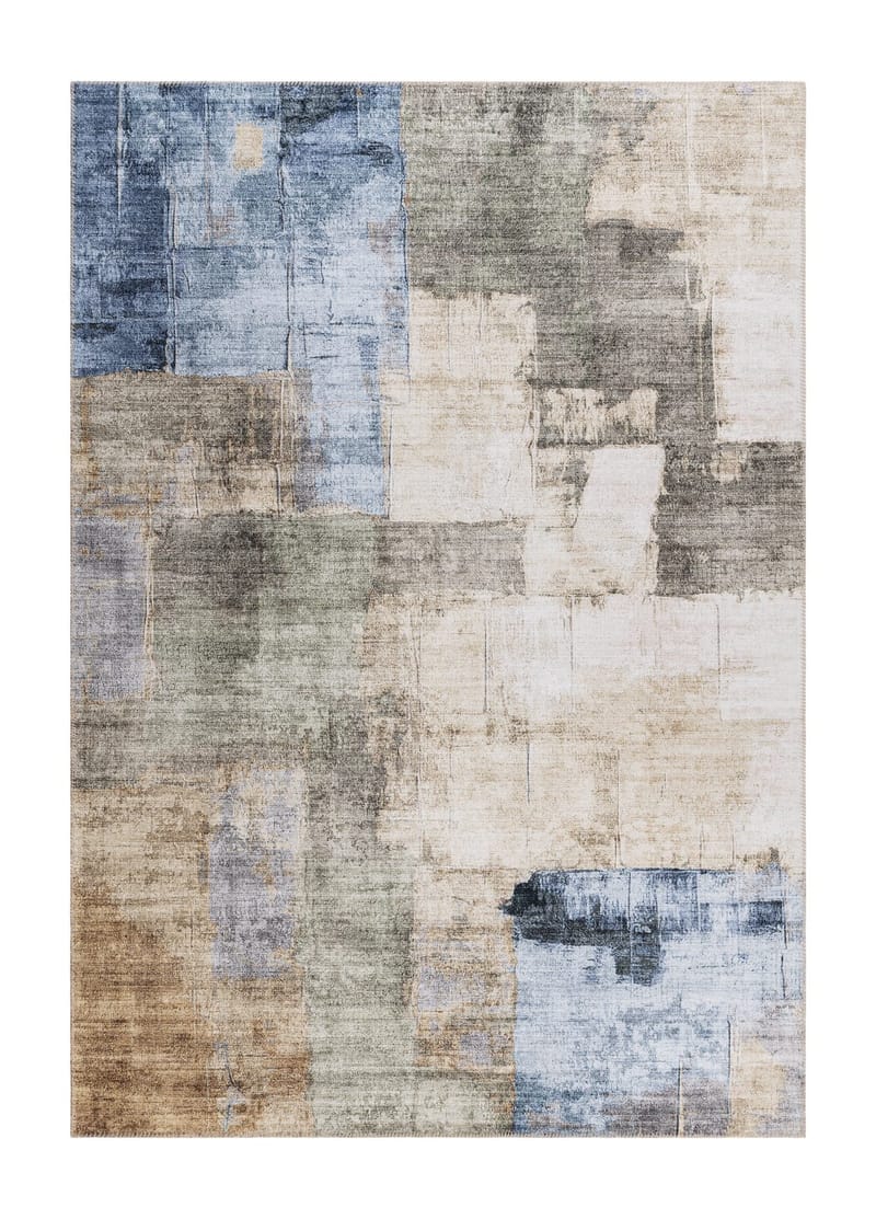 Maskinvevd teppe KM Home Nevada Vintage 160x230 cm Grønn, Grønn