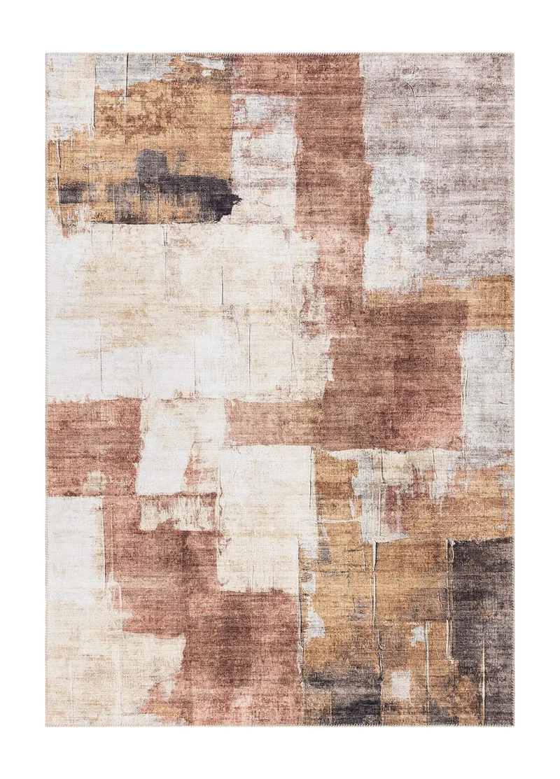 Maskinvevd teppe KM Home Nevada Vintage 160x230 cm Rust, Rust