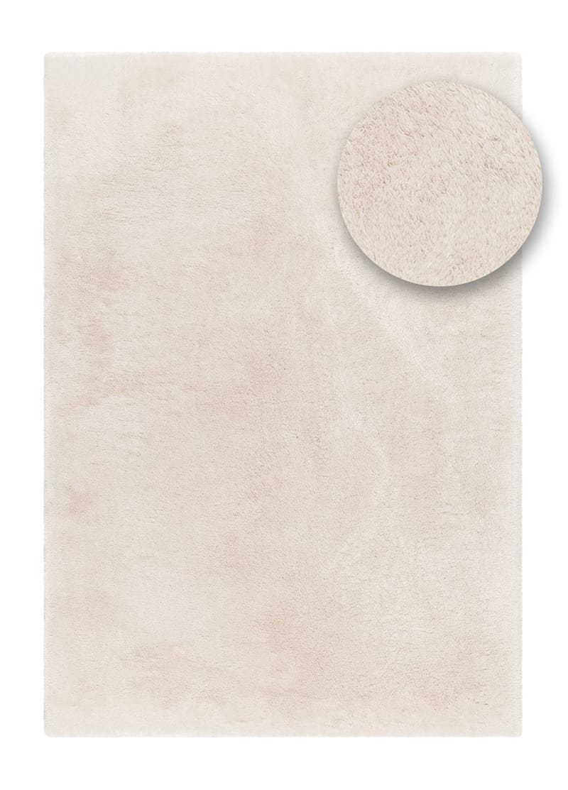 Maskinvevd teppe KM Home Novelle 140x200 Creme - Krem - Tekstiler & tepper - Teppe & matte - Moderne matte - Ryetepper