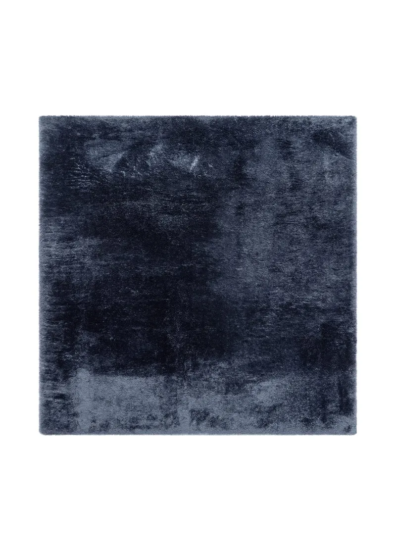 Maskinvevd teppe KM Home Novelle KVADRAT 240x240 Blå, Blå