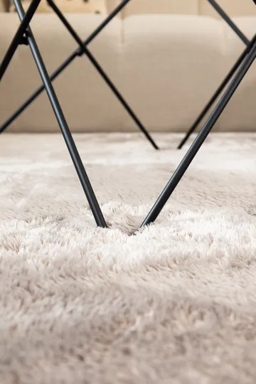 Maskinvevd teppe KM Home Novelle KVADRAT 240x240 Grå - Grå - Tekstiler & tepper - Teppe & matte - Moderne matte - Ryetepper