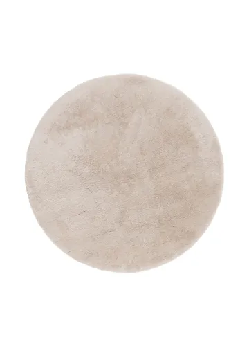 Maskinvevd teppe KM Home Novelle RUNDT 120x120 Creme