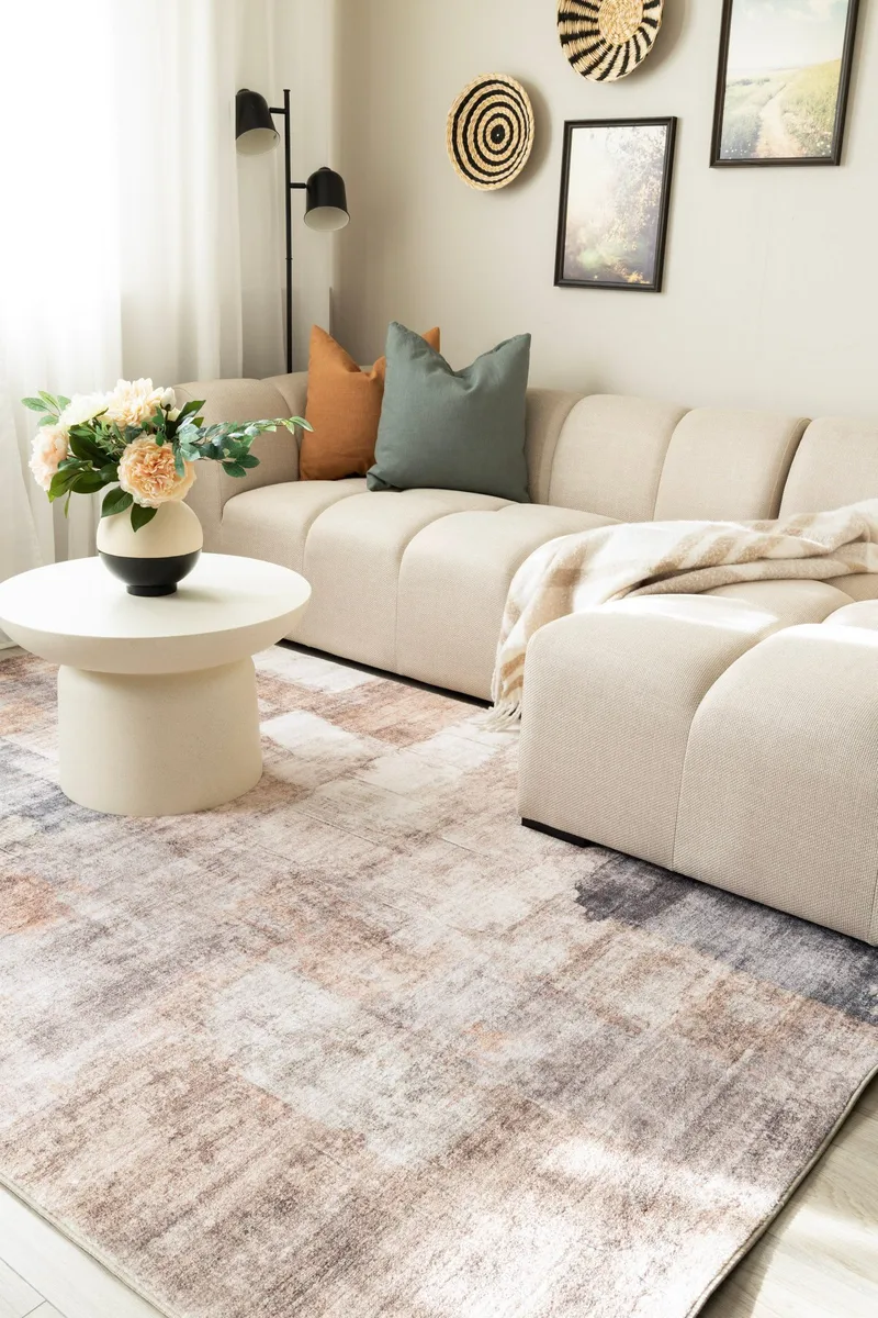 Maskinvevd teppe KM Home Oregon Vintage 160x230 Multi - Multi - Tekstiler & tepper - Teppe & matte - Moderne matte - Friezematte