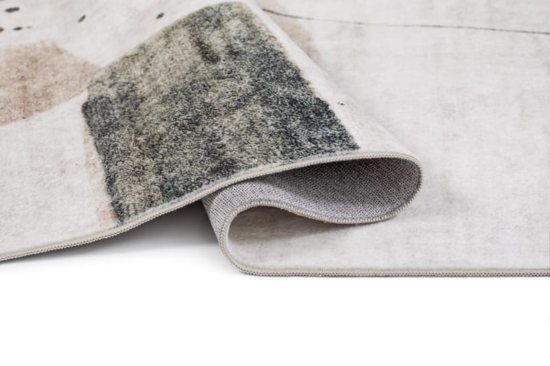 Maskinvevd teppe KM Home Tarfaya 200x290 cm Grønn - Grønn - Tekstiler & tepper - Teppe & matte - Moderne matte - Wiltontepper