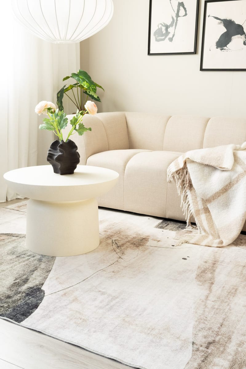 Maskinvevd teppe KM Home Tarfaya 200x290 cm Grønn - Grønn - Tekstiler & tepper - Teppe & matte - Moderne matte - Wiltontepper