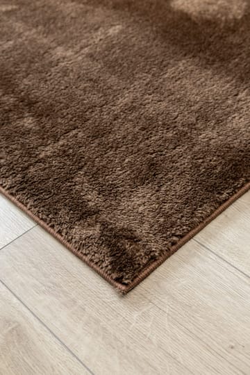 Maskinvevd teppe KM Home Tender 160x230 Sjokolade - Sjokolade - Tekstiler & tepper - Teppe & matte - Moderne matte - Friezematte
