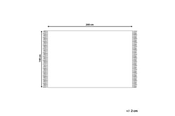 Matte Astaf - Rød - Tekstiler & tepper - Teppe & matte - Moderne matte - Bomullsmatter