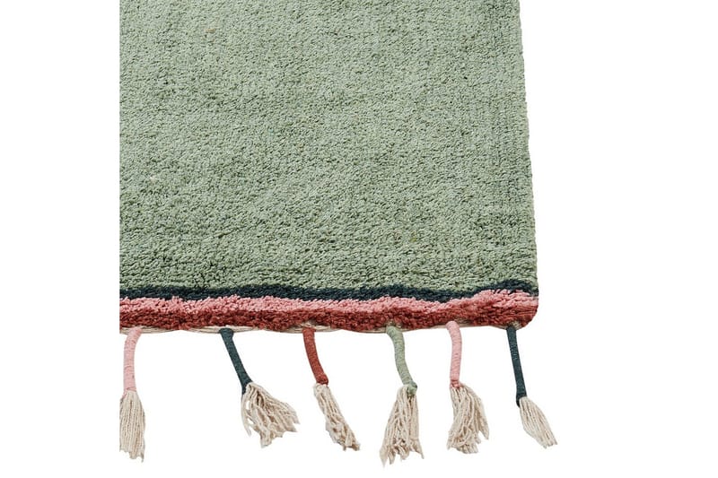 Matte Caparli - Grønn - Tekstiler & tepper - Teppe & matte - Moderne matte - Bomullsmatter