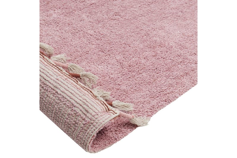 Matte Caparli - Rosa - Tekstiler & tepper - Teppe & matte - Moderne matte - Bomullsmatter