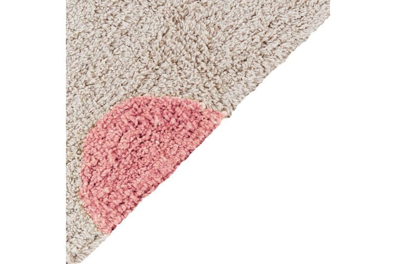 Matte Dardere - Beige, Rosa - Tekstiler & tepper - Teppe & matte - Moderne matte - Bomullsmatter