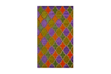 Matte Diamond 2003C 160x230 cm Grønn/Lilla/oransje