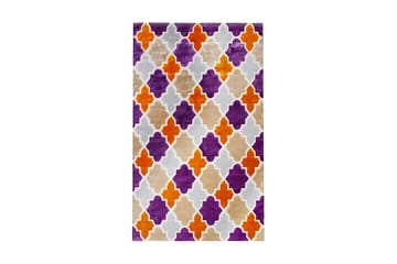 Matte Diamond 2003E 80x150 cm Lilla/oransje/Beige