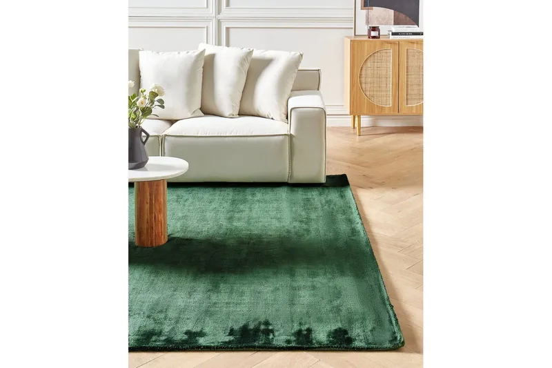 Matte Gesi II - Grønn, 200x300 cm - Tekstiler & tepper - Teppe & matte - Moderne matte - Viskosematter