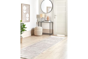 Matte Gesi II - Lysegrå, Lys grå, 80x300 cm - Tekstiler & tepper - Teppe & matte - Moderne matte - Gangmatter
