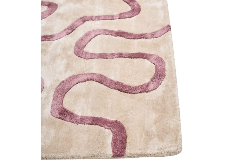 Matte Kappar - Beige, Rosa - Tekstiler & tepper - Teppe & matte - Moderne matte - Viskosematter
