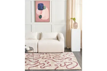 Matte Kappar - Beige, Rosa - Tekstiler & tepper - Teppe & matte - Moderne matte - Viskosematter