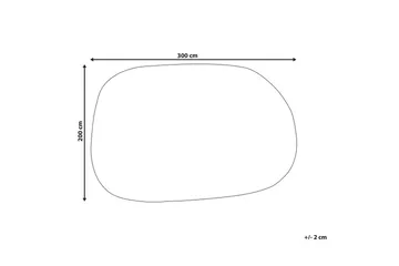 Matte Mitha - Hvit - Tekstiler & tepper - Teppe & matte - Moderne matte - Viskosematter