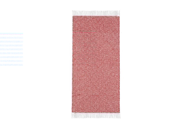 Matte Mix Goose 70x200 PVC / Bomull / Polyester Rød - Horredsmattan - Filleryer