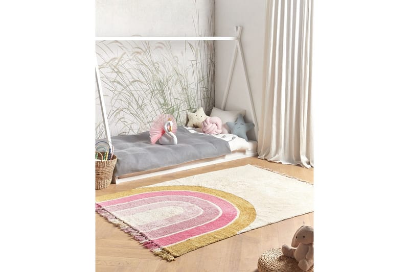 Matte Tatarli - Beige, rosa, gul - Tekstiler & tepper - Teppe & matte - Moderne matte - Bomullsmatter