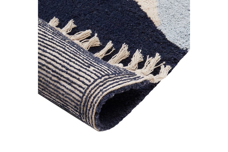 Matte Xinali - Blå, rød, beige, grå - Tekstiler & tepper - Teppe & matte - Moderne matte - Bomullsmatter