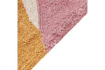 Matte Xinali - Rosa, gul, rød, beige - Tekstiler & tepper - Teppe & matte - Moderne matte - Bomullsmatter