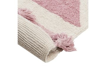 Matte Zaysan - Beige, rosa, lilla, gul - Tekstiler & tepper - Teppe & matte - Moderne matte - Bomullsmatter