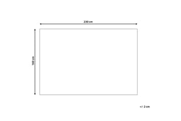 Menderes Ryeteppe 160x230 cm - Beige - Tekstiler & tepper - Teppe & matte - Moderne matte - Ryetepper